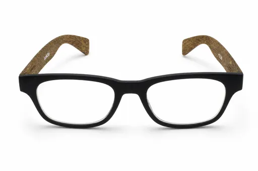Fisavision Lunettes Lecture Wood Black