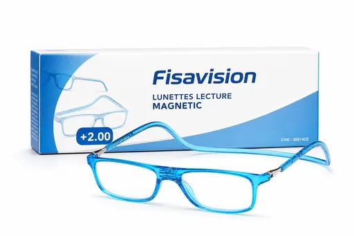 Fisavision Lunettes Lecture Magnetic Blue