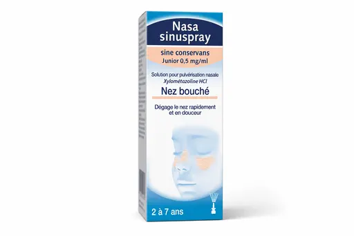 Nasasinuspray Décongestionnant Junior Sine Conservans