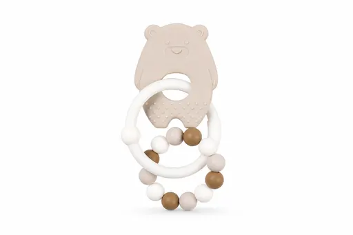 Nattou Lapidou Anneau de dentition Ourson Argile