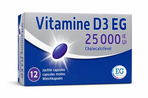 Vitamine D3 EG 25000 UI