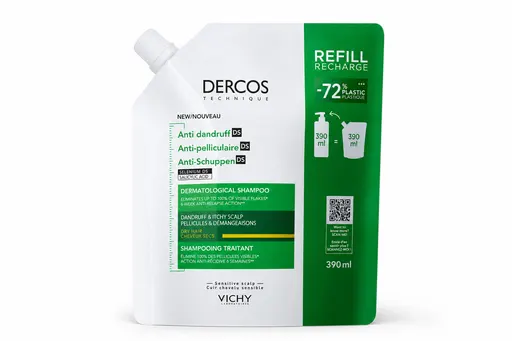 Vichy Dercos Anti-Pelliculaire Cheveux Secs Eco-Recharge