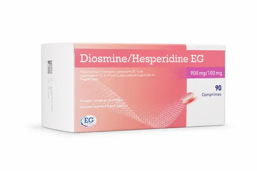 Diosmine Hesperidine EG 900/100 mg