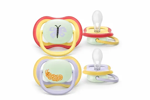Philips Avent Sucette Ultra Air Nuit 0-6m