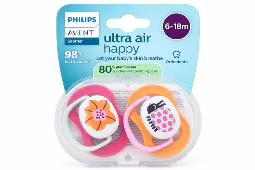 Philips Avent Ultra Air Sucette Fille